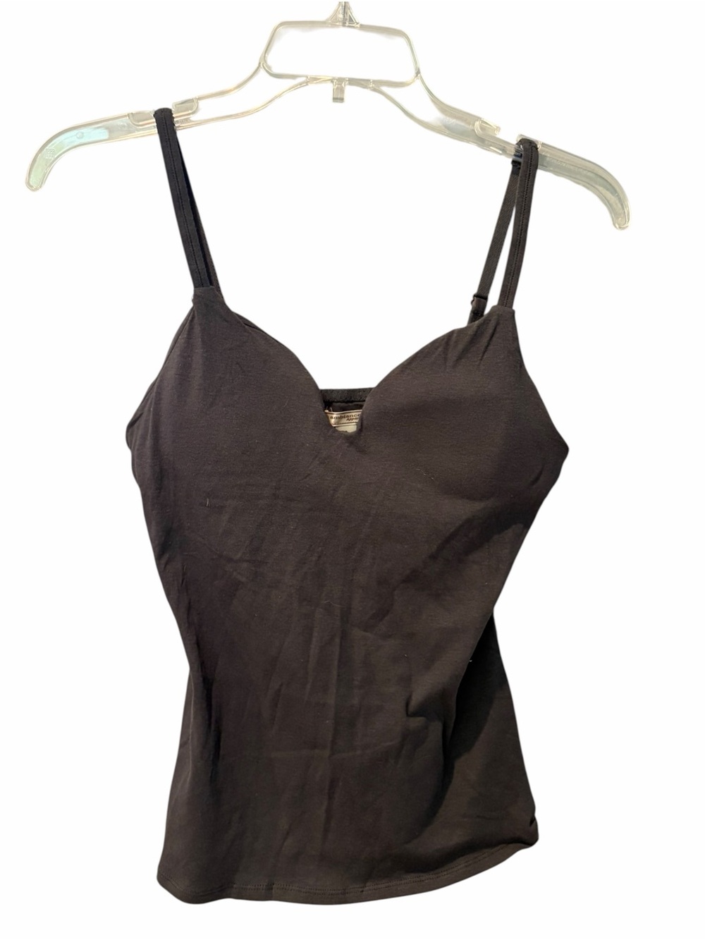 Ambiance Apparel Basic Built in Shelf Bra Tank Top Cami